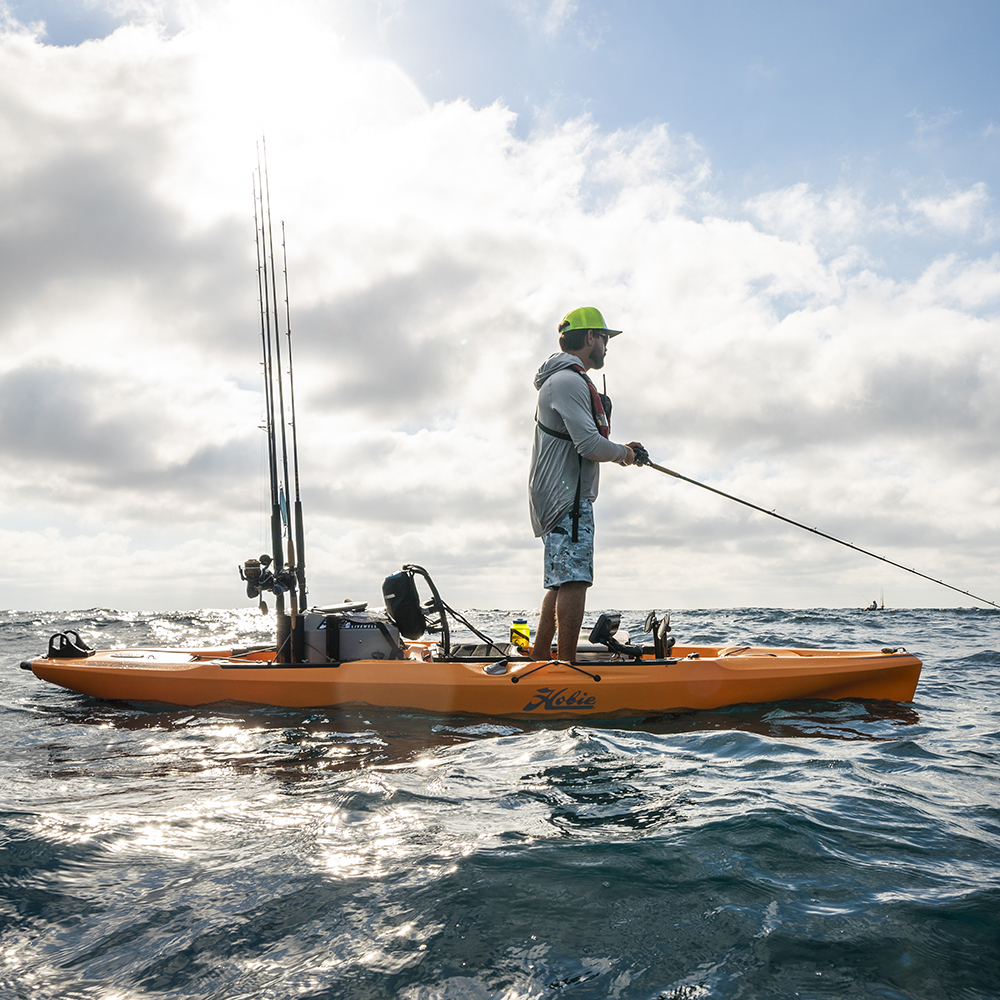 Hobie kayak钓鱼